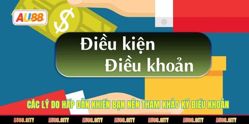 Các lý do hấp dẫn khiến bạn nên tham khảo kỹ điều khoản
